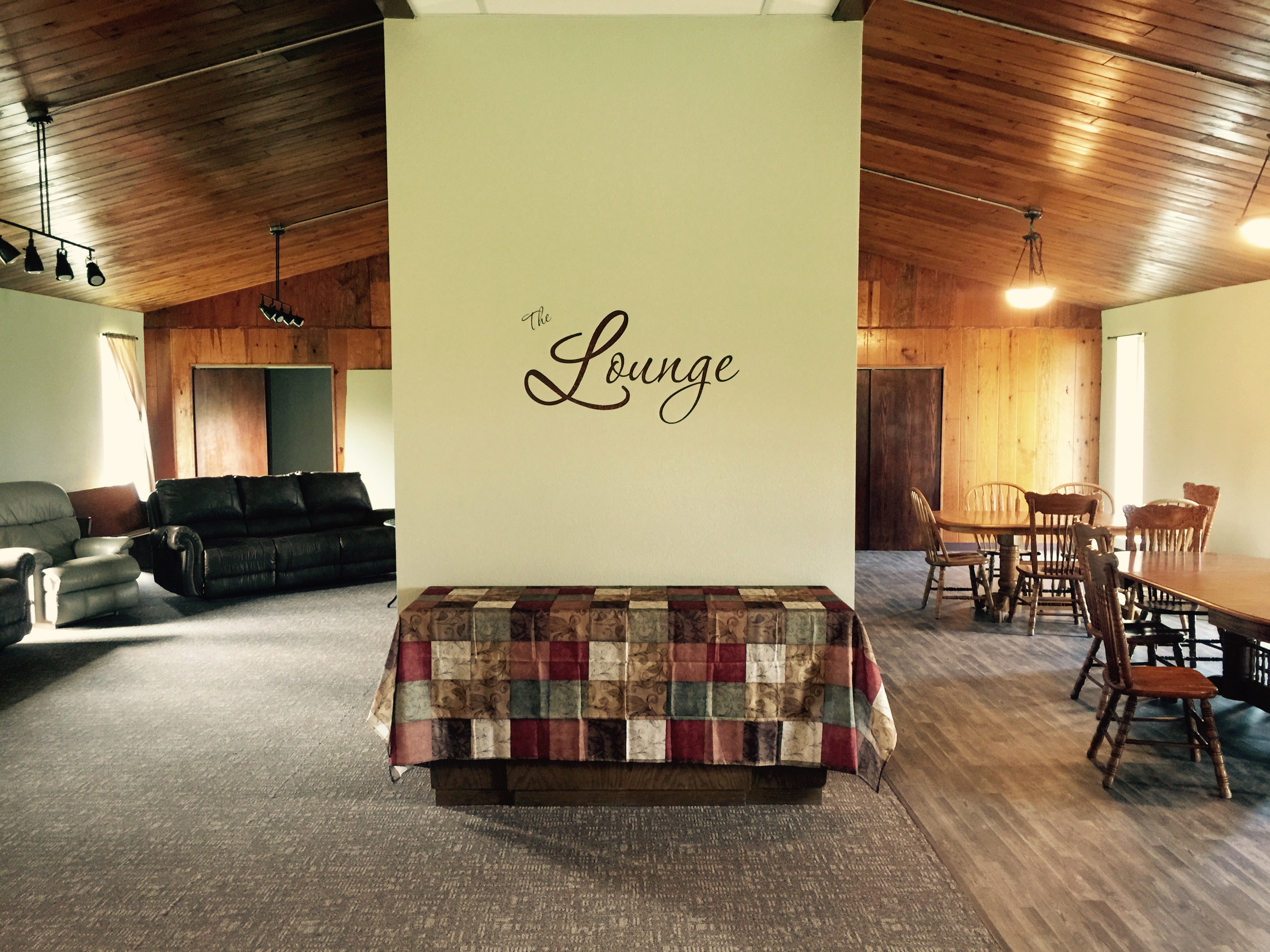 Interior lounge at Homestead Estates Home Plus