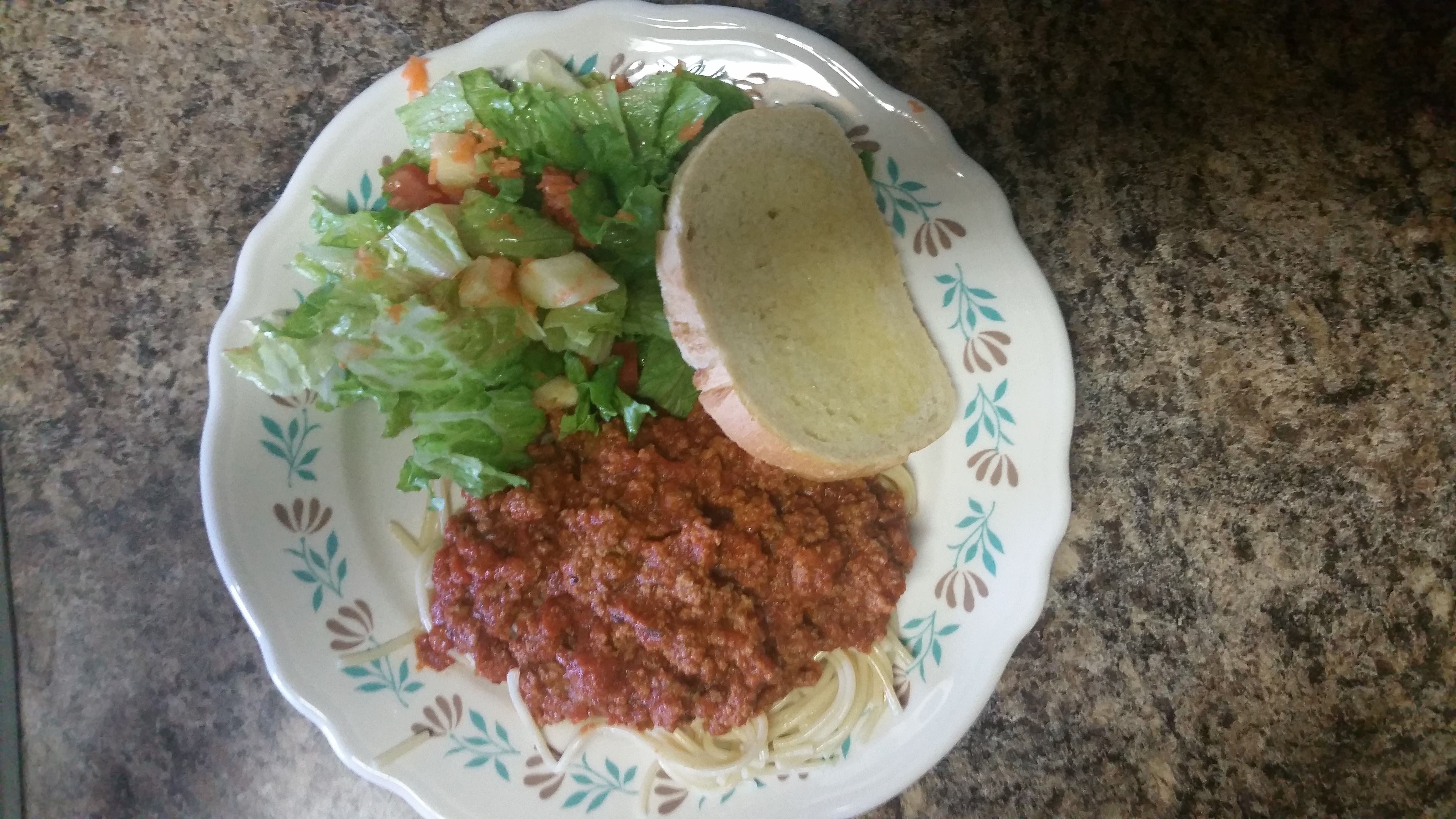 Spaghetti dinner at Homestead Estates Home Plus